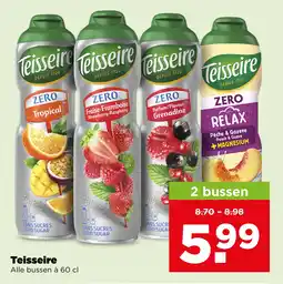 PLUS Teisseire aanbieding