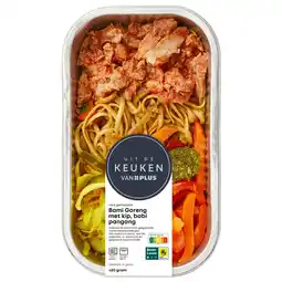 PLUS Uit de keuken van PLUS Bami Goreng met babi pangang aanbieding
