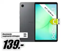 MediaMarkt Samsung Galaxy Tab A11 WiFi 64 GB Grijs Android tablet aanbieding