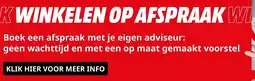 MediaMarkt Winkelen op afspraak Klik hier voor meer info aanbieding