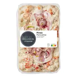 PLUS Uit de keuken van Pinsa Pancetta aanbieding