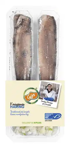 PLUS GIJS Koninginnenharing met ui aanbieding
