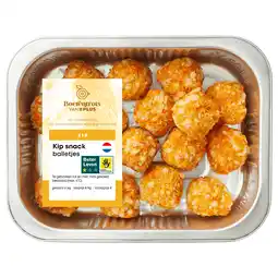 PLUS PLUS Boerentrots Kip snack balletjes aanbieding