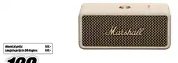 MediaMarkt Marshall Emberton III Wit Draadloze Speaker aanbieding