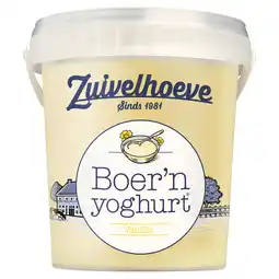 PLUS Zuivelhoeve Boer'n Yoghurt Vanille aanbieding