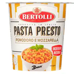 PLUS Bertolli Pasta Presto pomodoro mozzarella aanbieding