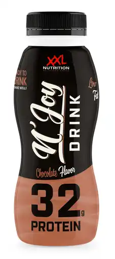 PLUS XXL Nutrition N'Joy protein drink chocolade aanbieding
