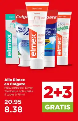 PLUS Alle elmex en colgate aanbieding