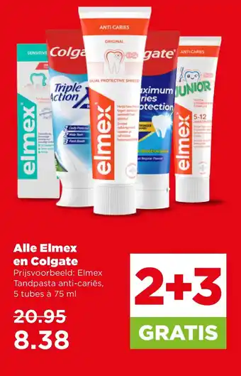 Alle elmex en colgate