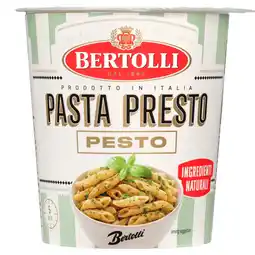 PLUS Bertolli Pasta Presto pesto aanbieding
