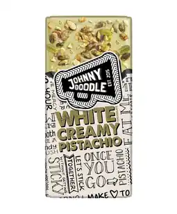 PLUS Johnny Doodle White ceamy pistachio aanbieding