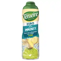 PLUS Teisseire Zero Immune Citrus aanbieding