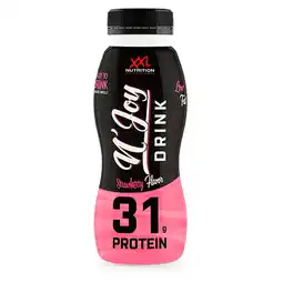 PLUS XXL Nutrition N'Joy protein drink aardbei aanbieding