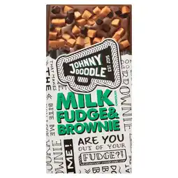 PLUS Johnny Doodle Milk fudge & brownie aanbieding
