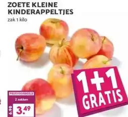 Boon`s Markt ZOETE KLEINE KINDERAPPELTJES aanbieding