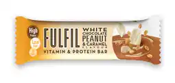 PLUS Fulfil Fulfil White Peanut & Caramel aanbieding