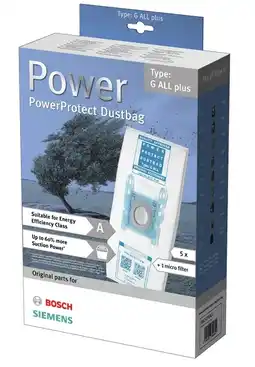 Bol.com Bosch / Siemens Stofzuigerzakken BBZ51FGALL VZ51GALL - 4 stuks aanbieding