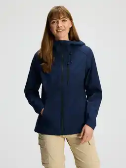 ANWB ANWB Coria Softshelljas dames Blauw 3XL aanbieding