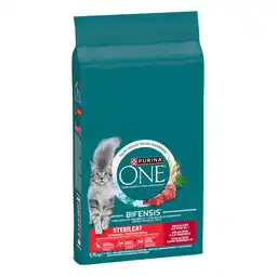 Zooplus 9,75kg Sterilcat met Rund Purina ONE Kattenvoer aanbieding