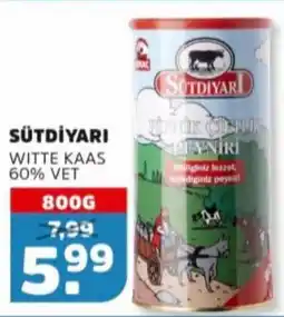 Sahan Supermarkten SÜTDİYARI WITTE KAAS aanbieding