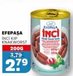 Sahan Supermarkten EFEPAŞA INCI KIP KNACKWORST aanbieding