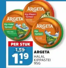 Sahan Supermarkten Argeta halal kippastei aanbieding