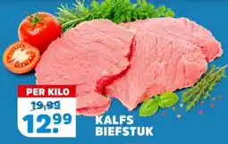 Sahan Supermarkten kalfs biefstuk aanbieding