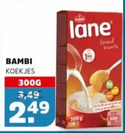 Sahan Supermarkten bambi koekjes aanbieding