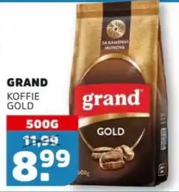 Sahan Supermarkten grand koffie gold aanbieding