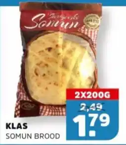 Sahan Supermarkten Klas somun brood aanbieding