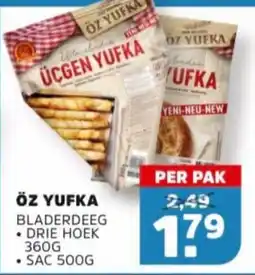 Sahan Supermarkten öz yufka bladerdeeg aanbieding