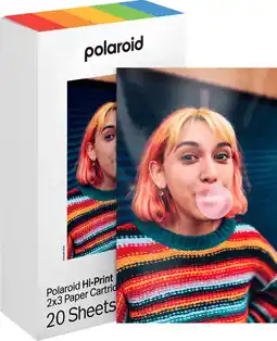 Coolblue Polaroid Hi-Print 2x3 Fotopapier (20 stuks) aanbieding