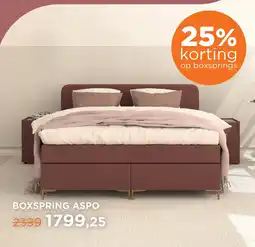 TotaalBED Boxspring aspo aanbieding