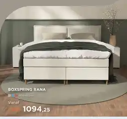 TotaalBED Boxspring rana aanbieding