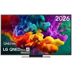 MediaMarkt LG Evo Ai 55qned86b6b - Ultra Hd 4k Mini-led-tv 55 Inch 2026 aanbieding