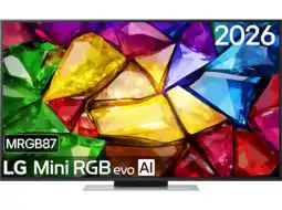 MediaMarkt LG Ai 55mrgb87b9b - Ultra Hd 4k Mini-led-tv 55 Inch 2026 aanbieding