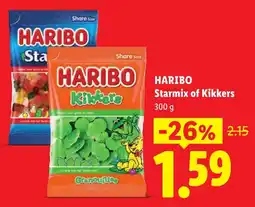 Lidl Haribo Starmix of Kikkers aanbieding