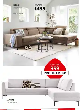 Profijt Meubel Arluno Hoekbank aanbieding