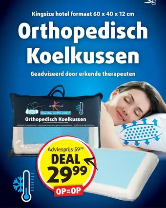 Lucovitaal Lucovitaal Orthopedisch Koelkussen aanbieding
