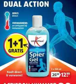 Lucovitaal Lucovitaal Spier Gel aanbieding