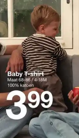 Zeeman Zeeman Baby T-Shirt aanbieding