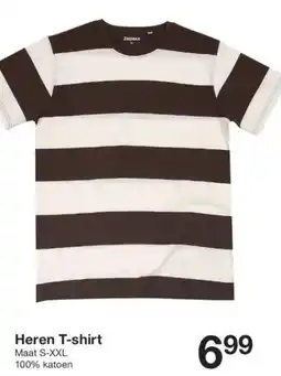 Zeeman Zeeman heren t-shirt aanbieding