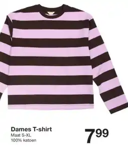 Zeeman Dames T-shirt aanbieding