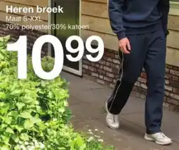 Zeeman Heren Broek aanbieding