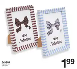 Zeeman Fotolijst aanbieding