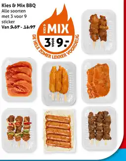 Hoogvliet Kies & mix bbq aanbieding
