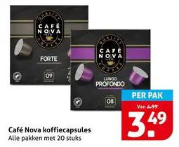 Hoogvliet Café Nova koffiecapsules aanbieding