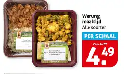 Hoogvliet Warung maaltijd aanbieding