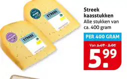 Hoogvliet Streek kaasstukken aanbieding