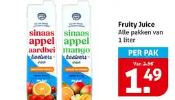 Hoogvliet Fruity juice aanbieding
